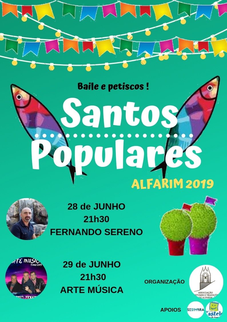 1º Festa dos Santos Populares 2019